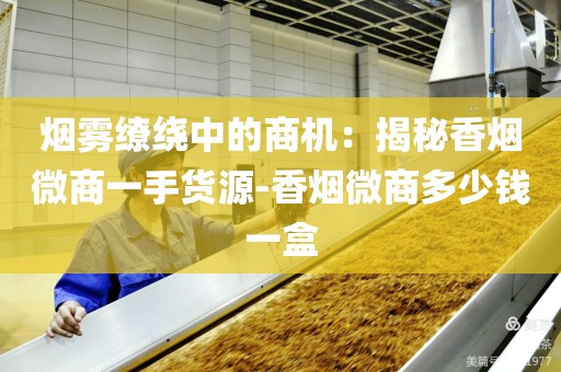 烟雾缭绕中的商机：揭秘香烟微商一手货源-香烟微商多少钱一盒